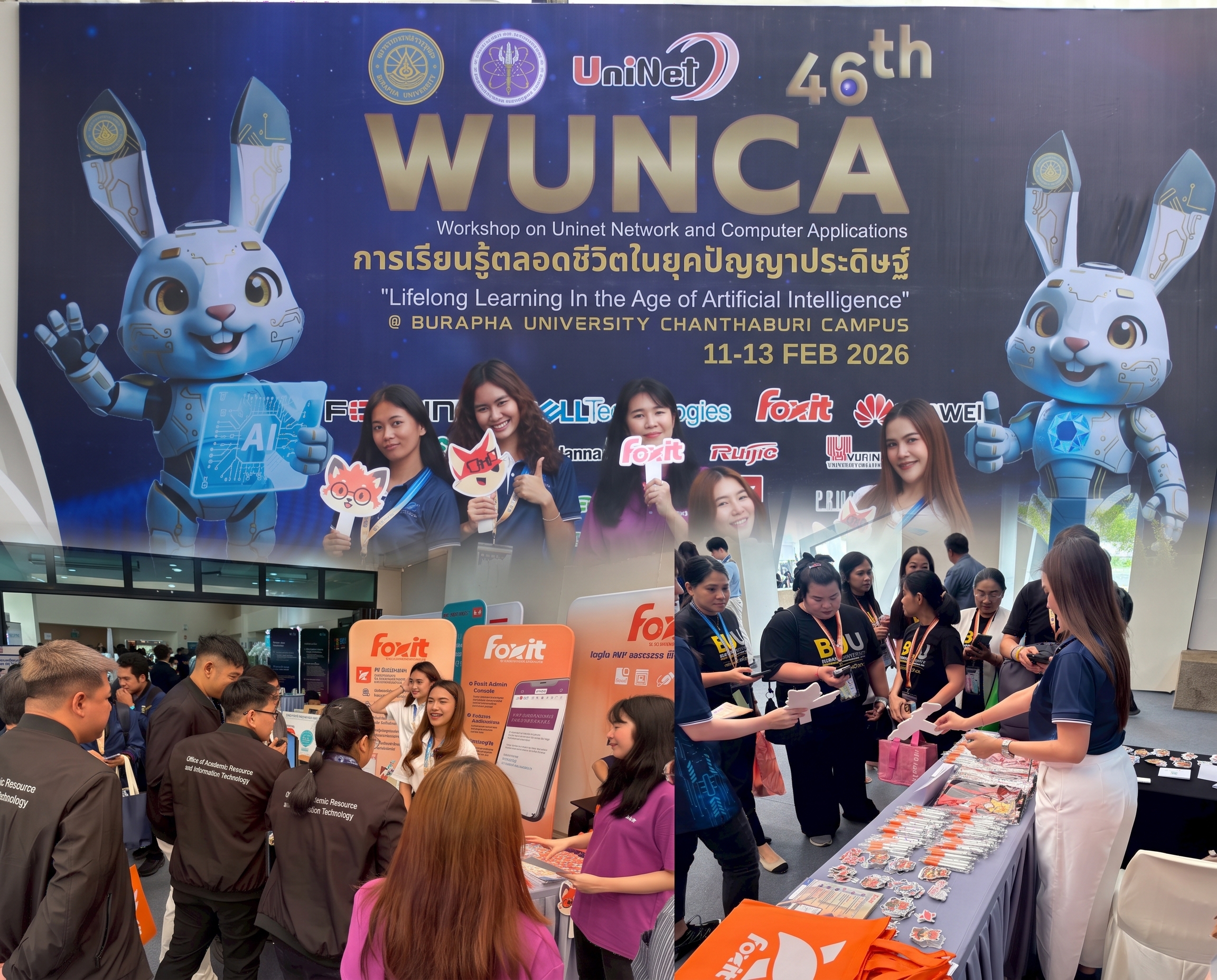 Foxit Joins the 46th WUNCA at Burapha University, Chanthaburi