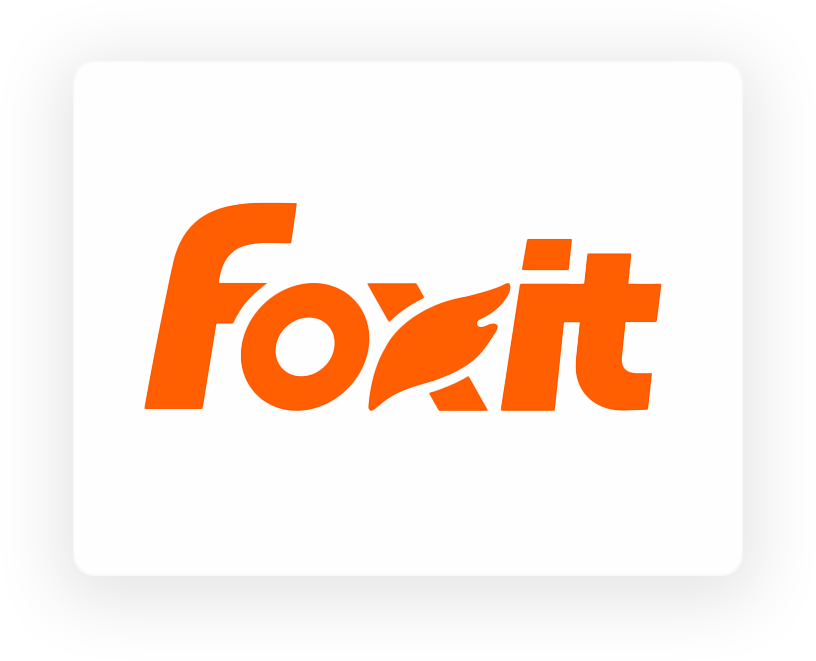 Foxit PDF Solutions